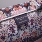 Dior Book Tote Bag In Pink KaleiDiorscopic Canvas - Image 2