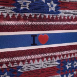 Dior Book Tote Bag In American Flag Embroidered Canvas - Image 4