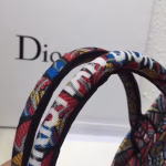 Dior Book Tote Bg In Butterfly Multicolor Canvas - Image 8