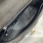 Dior Small Caro Bag In Noir Cannage Calfskin - Image 2