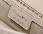 Dior Caro Medium Bag In Beige Cannage Calfskin - Image 2