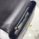 Dior Caro Medium Bag In Black Cannage Calfskin - Image 4