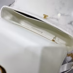 Dior Caro Medium Bag In White Cannage Calfskin - Image 7