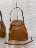 Dior C'est Medium Bag in Brown Saddle Calfskin - Image 6
