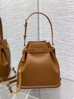 Dior C'est Medium Bag in Brown Saddle Calfskin - Image 8