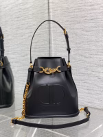 Dior C'est Medium Bag in Black Saddle Calfskin - Image 6