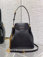 Dior C'est Medium Bag in Black Saddle Calfskin - Image 8
