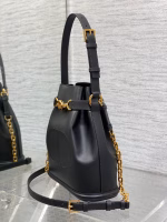 Dior C'est Medium Bag in Black Saddle Calfskin - Image 10