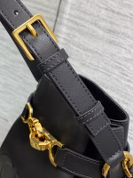 Dior C'est Medium Bag in Black Saddle Calfskin - Image 2