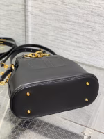 Dior C'est Medium Bag in Black Saddle Calfskin - Image 3