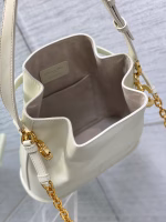 Dior C'est Medium Bag in White Saddle Calfskin - Image 4