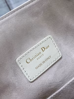 Dior C'est Medium Bag in White Saddle Calfskin - Image 5