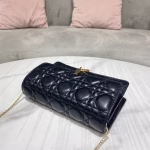 Dior Lady Dior Chain Pouch In Black Cannage Lambskin - Image 9
