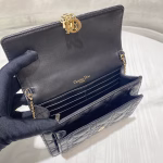 Dior Lady Dior Chain Pouch In Black Cannage Lambskin - Image 4
