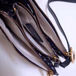 Dior Saddle Trio Pouch With Strap In Blue Oblique Canvas - Image 4