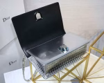 Dior Diorama Bag In Silver Metallic Calfskin - Image 2