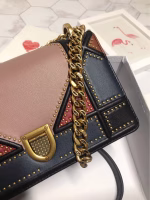 Dior Diorama Bag In Multi-coloured Patchwork - Image 2
