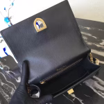 Dior Diorama Bag In Black Studded Lambskin - Image 4
