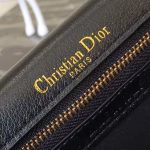 Dior Diorama Bag In Black Studded Lambskin - Image 8
