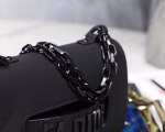 Dior Mini J'Adior Bag In Black Ultra Matte Calfskin - Image 3