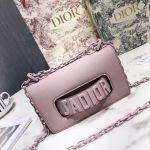 Dior Mini J'Adior Bag In Pink Ultra Matte Calfskin - Image 5