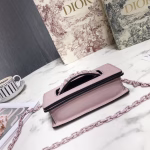 Dior Mini J'Adior Bag In Pink Ultra Matte Calfskin - Image 8