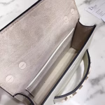 Dior Mini J'Adior Bag In White Ultra Matte Calfskin - Image 7