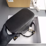 Dior Small Jolie Bucket Bag in Black Macrocannage Lambskin - Image 7