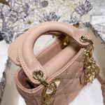 Dior Micro Lady Dior Bag In Poudre Cannage Lambskin - Image 3