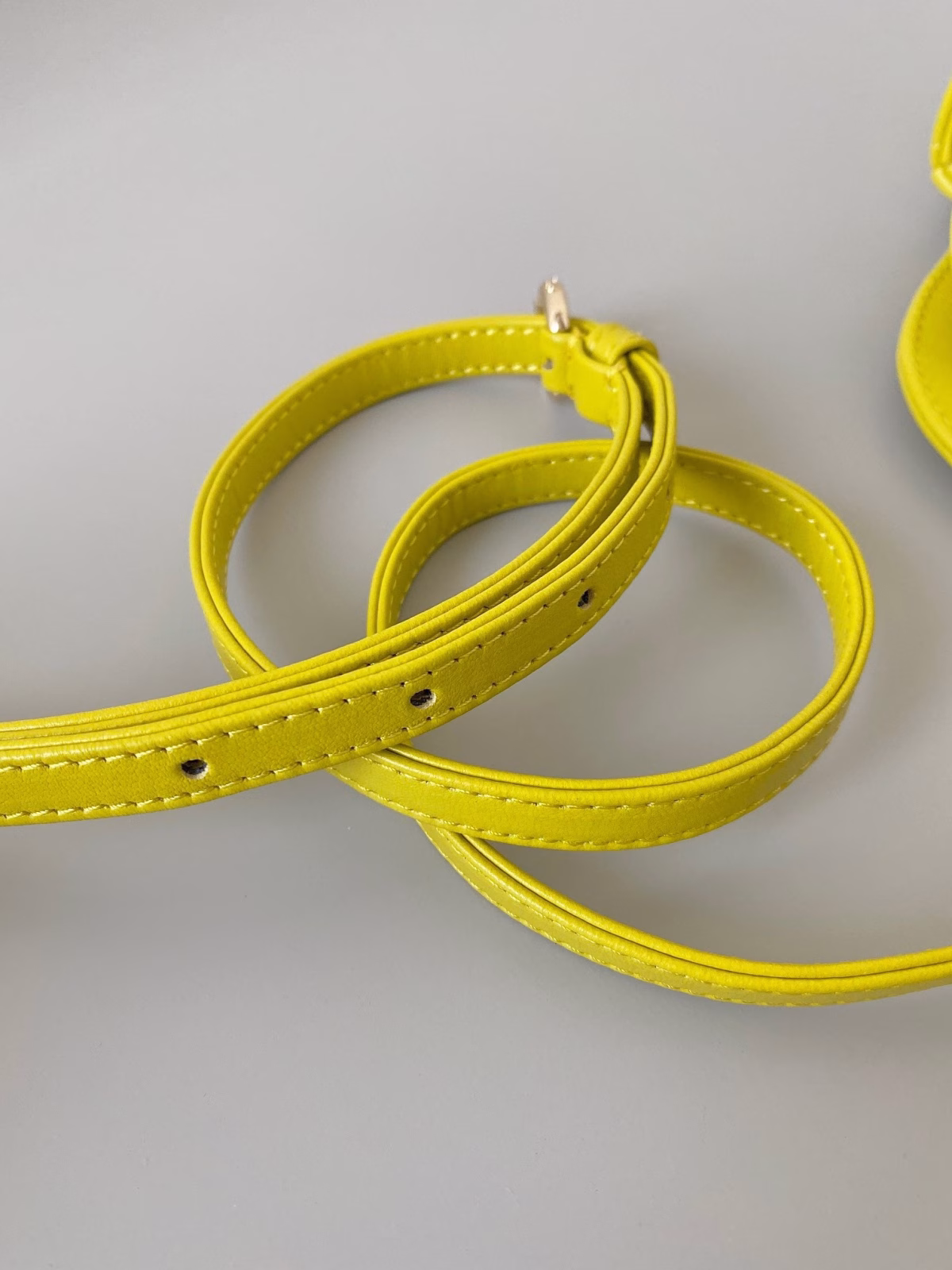 Dior Lady Dior Micro Bag In Yellow Cannage Lambskin - Image 2