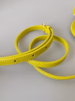 Dior Lady Dior Micro Bag In Yellow Cannage Lambskin - Image 2