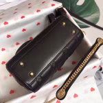 Dior Mini Lady Dior Bag In Black Lambskin - Image 2