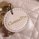 Dior Mini Lady Dior Bag In Poudre Lambskin - Image 8