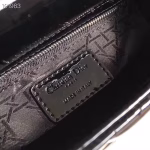 Dior Mini Lady Dior Bag In Black Patent Calfskin - Image 7