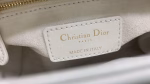 Dior Mini Lady Dior Bag In White Lambskin with Star Embroidery - Image 10