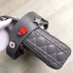 Dior My Lady Dior Bag In Grey Lambskin - Image 8