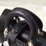 Dior My Lady Dior Bag In Black Lambskin - Image 4