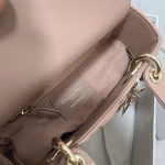 Dior Small Lady Dior My ABCDior Bag In Warm Taupe Cannage Lambskin - Image 5