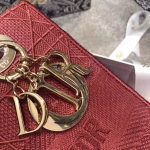 Dior Medium Lady D-Lite Bag In Mallow Rose Cannage Canvas - Image 5