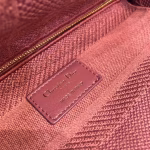 Dior Medium Lady D-Lite Bag In Mallow Rose Cannage Canvas - Image 4