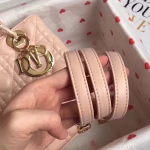 Dior Medium Lady Dior Bag In Pink Lambskin - Image 3