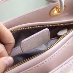 Dior Medium Lady Dior Bag In Pink Patent Leather - Image 8