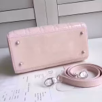 Dior Medium Lady Dior Bag In Pink Patent Leather - Image 7