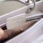 Dior Medium Lady Dior Bag In White Patent Leather - Image 2