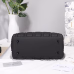 Dior Medium Lady Dior Ultra-Matte So Black Bag - Image 5