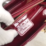Dior Large Lady Dior Bag In Bordeaux Patent Leather - Image 6