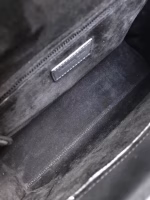Dior Large Lady Dior Ultra-Matte So Black Bag - Image 7