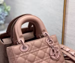 Dior Lady Dior My ABCDior Bag In Blush Ultra Matte Calfskin - Image 7
