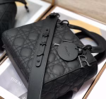 Dior Lady Dior My ABCDior Bag In Black Ultra Matte Calfskin - Image 2