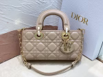 Dior Lady D-Joy Small Bag In Hazelnut Cannage Lambskin - Image 7